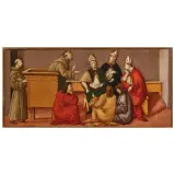 Untitled by Master of the Gothic Buildings, offered May 2026