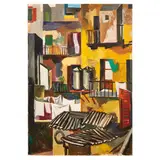 Cortile di Roma 1957 ca by Renato Guttuso, offered May 2026