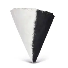 Paolo Icaro, Virgola 1990 plaster and, tempera