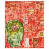 Mimmo Paladino, Euclide 2005, oil