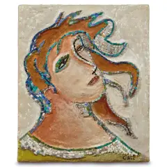 Sandro Chia, Untitled, Figure mosaic