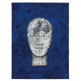 Mimmo Paladino, Testa 12 2008, mixed media on canvas