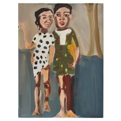 Chantal Joffe, Untitled 2000-2001, oil on board
