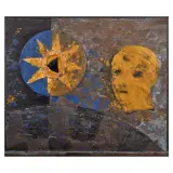 Bruno Ceccobelli, Formato dal vento 1989