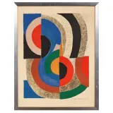 Sonia Delaunay, Rythme 1970, lithography