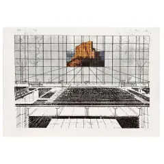 Giulio Paolini, Tertium non datur, screenprint