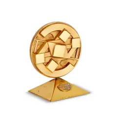 Giò Pomodoro, I cinque soli plated, bronze
