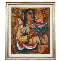 José Vela Zanetti, Woman with watermelon