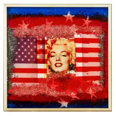 Omar Ronda, Marilyn Frozen 2005, mixed media