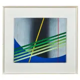 Lorenzo Piemonti, Accelerazioni 273 2001, acrylics on canvas