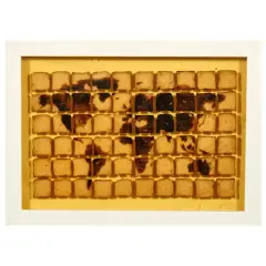 Mappamondo 2008 by David Reimondo, mixed media on panel, offered Mar 2026
