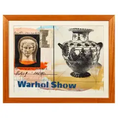 Mirko Pagliacci, Warhol Show 2005, mixed acrylics on linen canvas