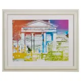 Leonida De Filippi, Untitled, Urban landscape offset print