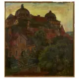 Rudolf Sieger, Landscape, oil on canvas