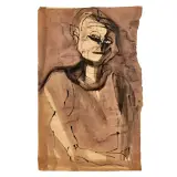 Enrico Colombotto Rosso, Portrait Indian