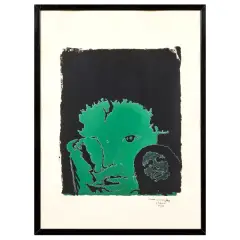 Untitled 1974 by Francesco Musante, screenprint, offered Mar 2026