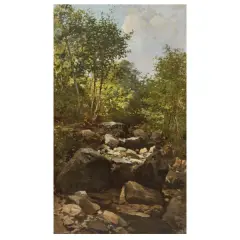 Paolo Sala, A Glimpse Of The Woods, oil on canvas