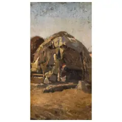 Aqal by Michele Cammarano, oil on panel, offered Mar 2026