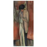 Eugen Knaus, Female Nude, oil on canvas