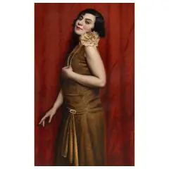Angelo Mambriani, Vanity – Tina. My Wife, oil on canvas