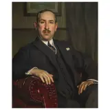Albert Mille, Portrait Of A Gentleman, oil on canvas