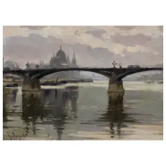 A View Of Budapest by Eugenio Scorzelli, offered Mar 2026