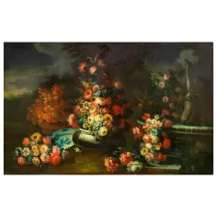 Gaspare Lopez, Untitled, STILL LIFE WITH VASE OF FLOWERS