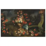 Gaspare Lopez, Untitled, STILL LIFE WITH VASE OF FLOWERS