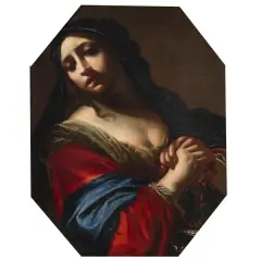 Simone Pignoni, Saint Prassede, oil on canvas