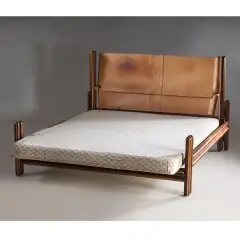 «Toledo» by Carlo Scarpa, WOODEN BED, offered Feb 2026