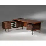 Arne Vodder, Wooden Desk Scrivania