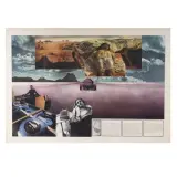 Adoldo Natalini Superstudio, Superstudio, Superstudio «MORTE (IL CIMITERO DI MODENA)» LITHOGRAPH ON PAPER