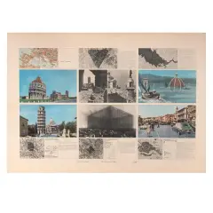 Superstudio by Adoldo Natalini Superstudio, Superstudio «ITALIA VOSTRA» LITHOGRAPH ON PAPER, offered Feb 2026