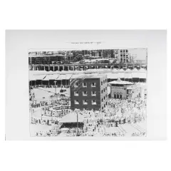 Superstudio by Adoldo Natalini Superstudio, Superstudio «SALUTI DALLA MECCA» LITHOGRAPH ON PAPER, offered Feb 2026