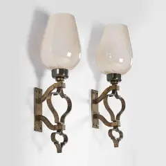 Aldo Morbelli, Untitled, A COUPLE OF WALL LAMPS