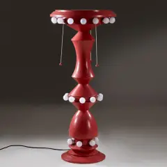 « Giostra » Floor Lamp, Red by Ferdinando Meccani, offered Feb 2026