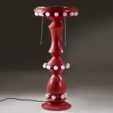 Ferdinando Meccani, « Giostra » Floor Lamp, Red