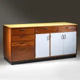 Edoardo Gellner, Wooden Sideboard Credenza