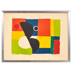 Sonia Delaunay, Eclipse c.1969, lithograph