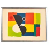 Sonia Delaunay, Eclipse c.1969, lithograph