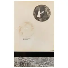Fabio Mauri, Ostia di vero grano senza Dio 1974, photograph