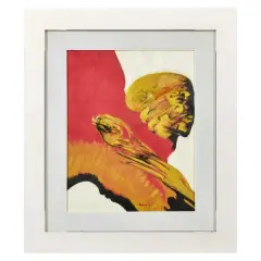 Remo Brindisi, Untitled 1970, oil on canvas