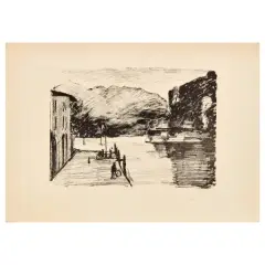 Pair Of Lithographs by Arturo Tosi, PAIR OF LITHOGRAPHS ARTURO TOSI (Busto Arsizio, offered Feb 2026