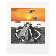 Babele by Giulio Paolini, screenprint, offered Dec 2025