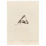 Giulio Paolini, L'Aleph, screenprint