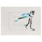 Giulio Paolini, La Cariatide 1982, screenprint