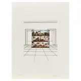 Giulio Paolini, Promenade, screenprint