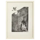 Sergio Vacchi, La dolce vita, lithograph