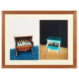 Giuseppe Chiari, Piano, photograph and collage cm