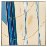 Silvano Bozzolini, Déplacements Blanc- Bleu 1974